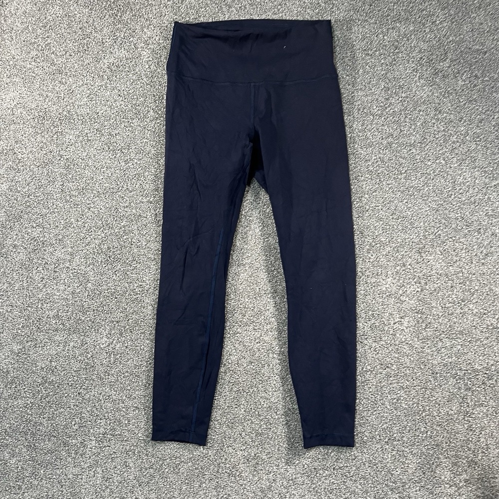 Lululemon Women’s Size 8 Navy Blue High Rise Full Length Yoga Leggings